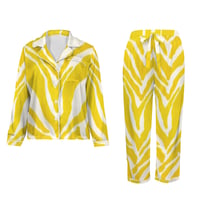 Image 2 of YELLOW ZEBRA PAJAMAS
