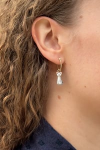 Image 2 of HOOP MINI GATTO GRIGIO