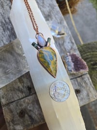 Image 3 of Electroformed Nellite necklace 03