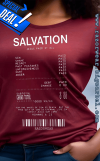 The Salvation Tee by Razorwear 