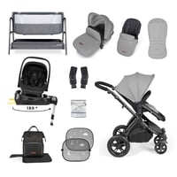 Image 1 of Ickle Bubba Stomp Luxe Nimbus 180 Spin I - Size Travel System Pearl & Home Bundle