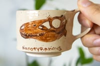 Image 2 of Nanotyrannus Espresso Cup and Dish