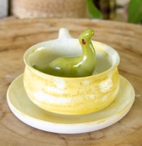 Image 1 of Brachiossaurus Espresso Cup and Dish