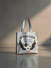 Image 3 of BOLSA LA VIDA VUELA PEQUEÑA PLATA