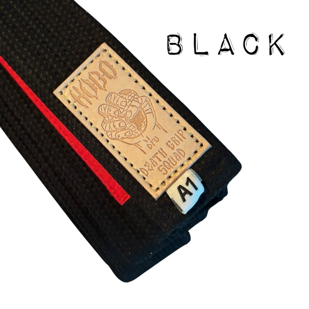 Image of BLACK Jiu Jitsu Belt