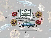 Mentally in Mystic Falls Sticker