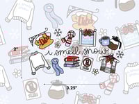 I Smell Snow Sticker