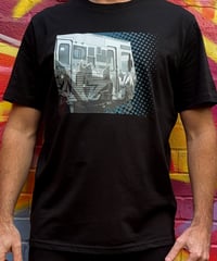Image 1 of Graffiti Train - 100% Organic Cotton, Eco, Sustainable Tee Shirt