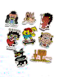 Not Today Sticker Pack 