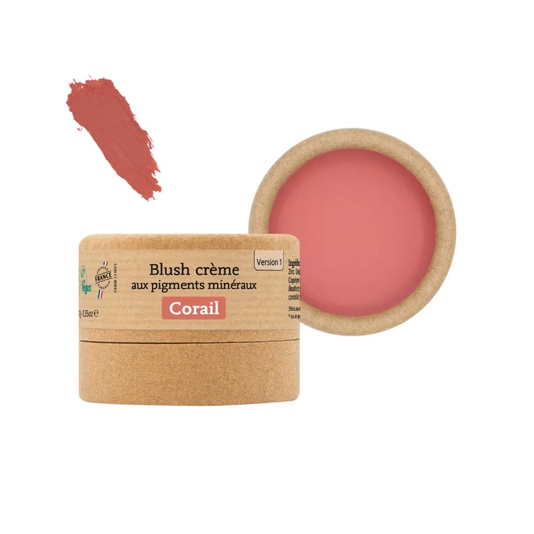 Blush crème aux pigments minéraux - Comme Avant Image 2