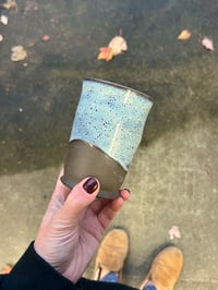 Image 2 of BLACK CLAY MUG