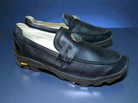 Image 2 of ZDA black leather snoafer made in Slovakia 