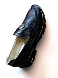 Image 3 of ZDA black leather snoafer made in Slovakia 