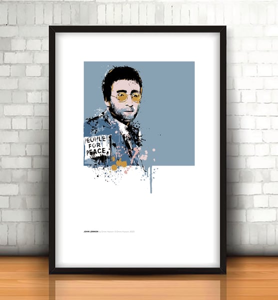 Image of John Lennon A3 Art Print