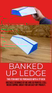 Banked Up Ledge- Sale Item