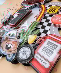 Image 3 of Disney Cars Cake Topper