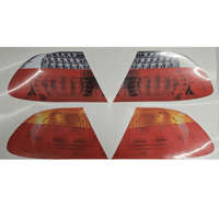 E46 Coupe REAR LIGHT BLANK/CLAMSHELL Stickers