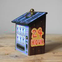 Image 4 of vending machine ornament (blue/ bears)