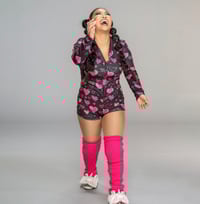 Image 2 of Black & Pink Hearts Set