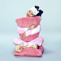 Image 5 of Blue and Pink Onesie