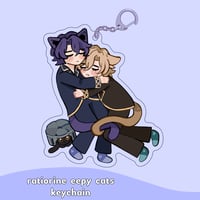 Image 1 of RATIORINE EEPY CAT KEYCHAIN