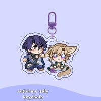 Image 1 of RATIORINE SILLY KEYCHAIN