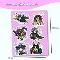 SUMERU MEME STICKER SHEET