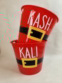 Image 1 of Santa BeltPersonalized Santa Belt Buckle Buckets