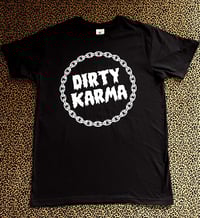 Image 1 of DIRTY KARMA BLACK T-SHIRT