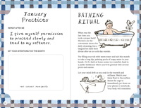 Image 3 of [PREORDER+BONUS PRINT] Winter Practice: A Seasonal Creative Companion