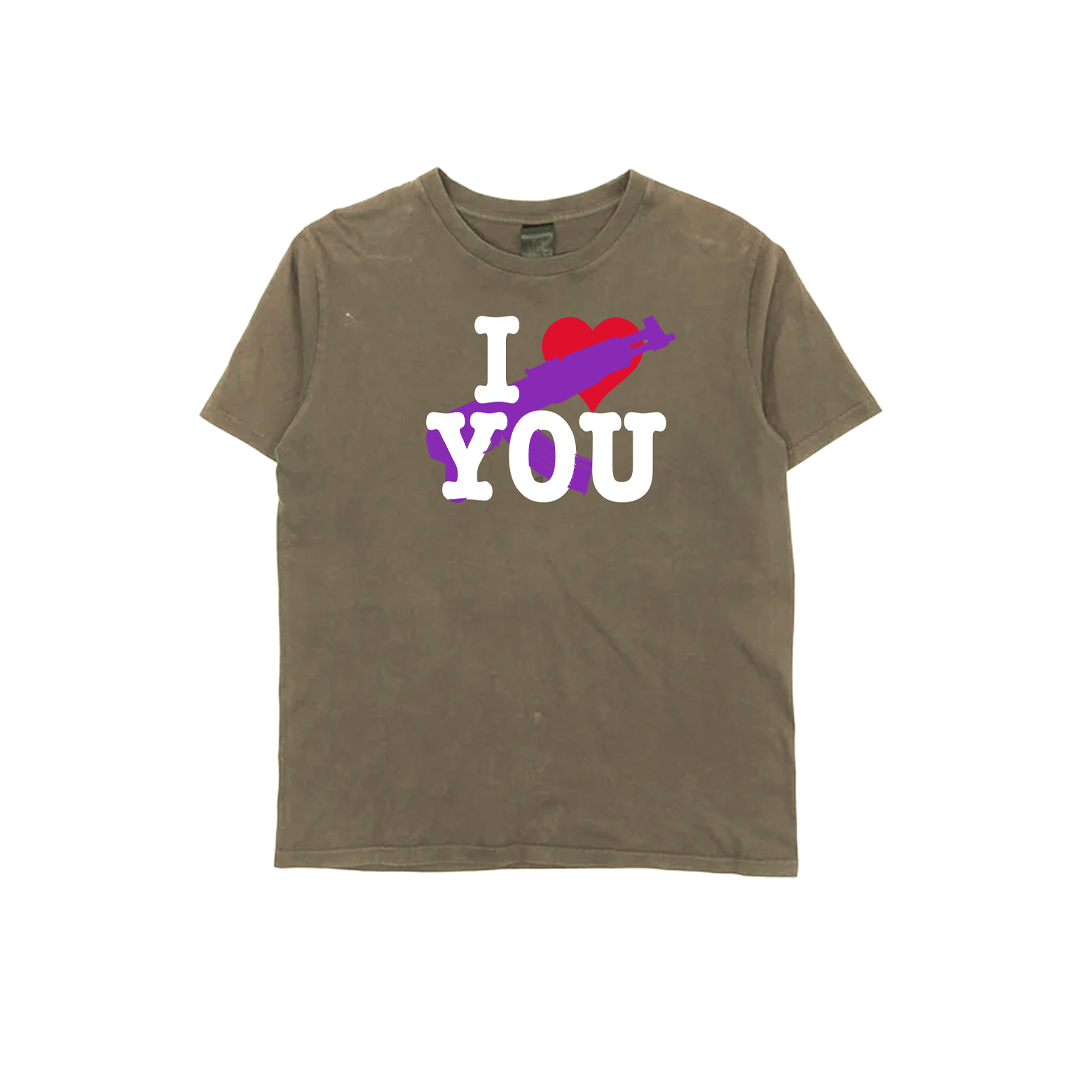 Image of i love u tee