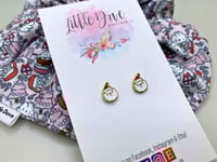 Image 1 of Santa SCREW BACK Earrings