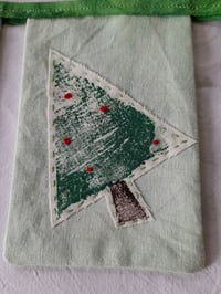 Image 4 of Handmade Fabric Christmas Bunting – Christmas Trees
