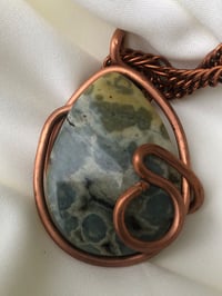 Image 1 of Ocean Jasper Pendant 