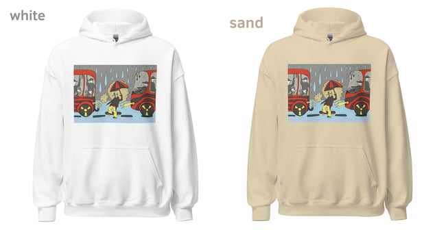 RAINY MOOD unisex hoodie