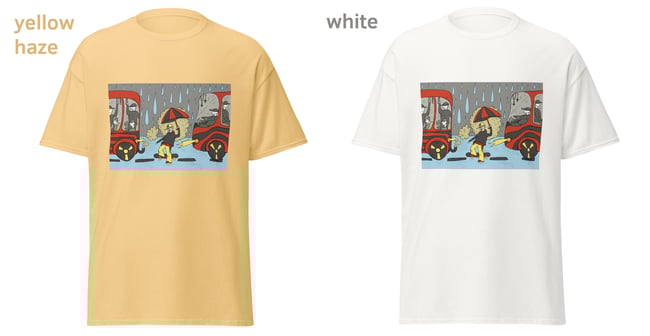 RAINY MOOD unisex t-shirt