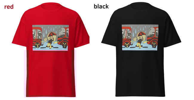 RAINY MOOD unisex t-shirt