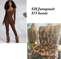 Image 2 of Leopard Fur Boot