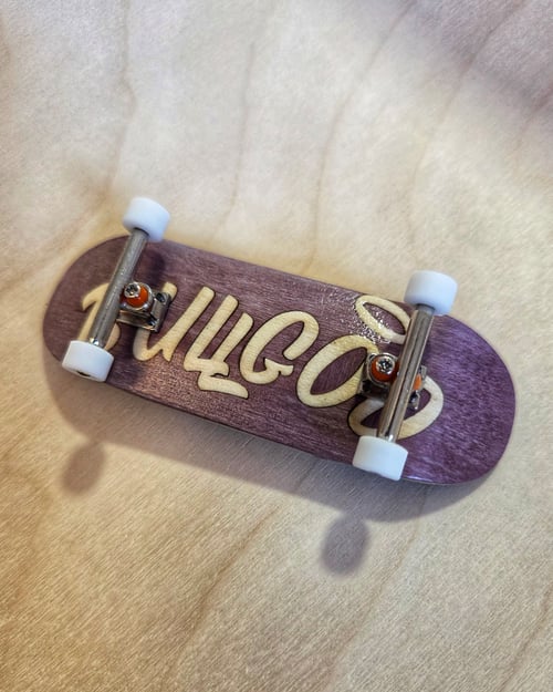 Image of Split Ply Deep Purple| New Mastiff Shape (33.4mm)