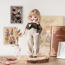 Image 2 of Beige "Victor" pants - Teacup Marionette