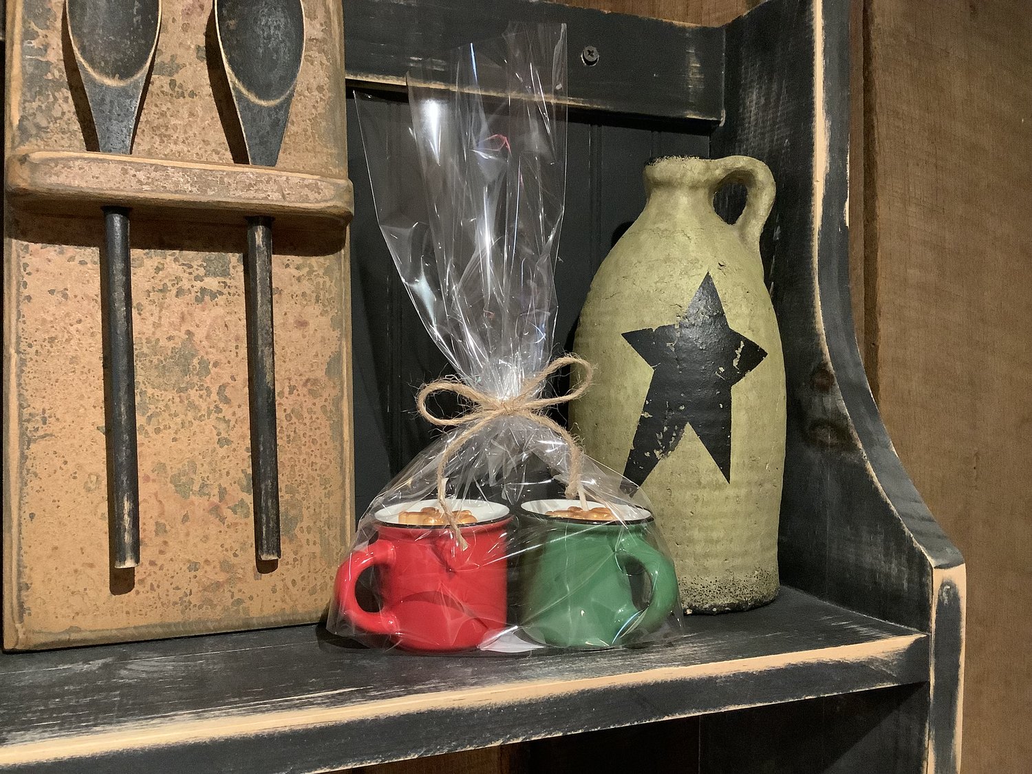 Image of Sleigh Bells Bistro Mini Candle Mug Set