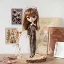Image 3 of Pantalon "Victor" marron - Pullip