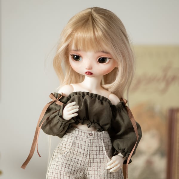Image of Green "Mona" top - Teacup Marionette