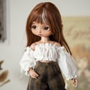 Image 1 of White "Mona" top - Teacup Marionette