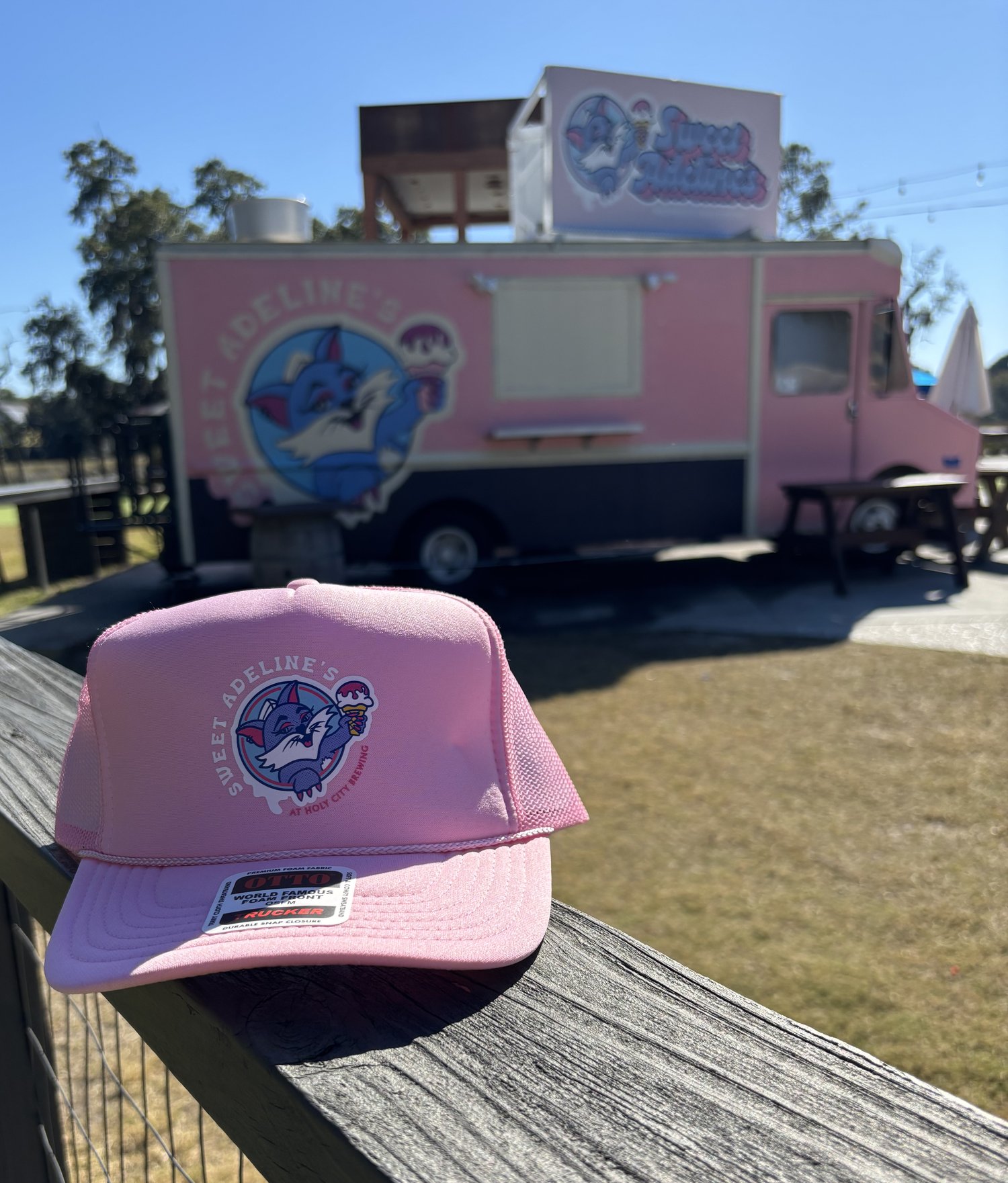 Sweet Adeline's Pink Foam Trucker Hat
