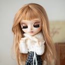 Image 1 of Beige scarf for dolls