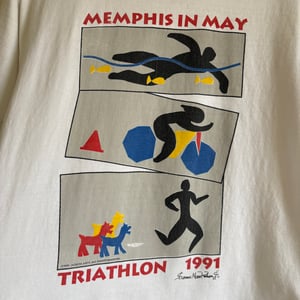 Image of 1991 Memphis in May Triathlon T-Shirt