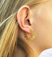 Image 2 of Boucles d'oreilles Créoles Canopée