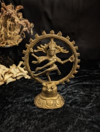 Image 1 of Nataraja | Cosmic Dancer brass statue