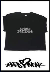 CROPTOP OVERSIZE TRISTE FANTÔME FEMME